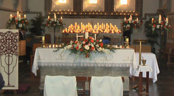 candleabra for the church alter